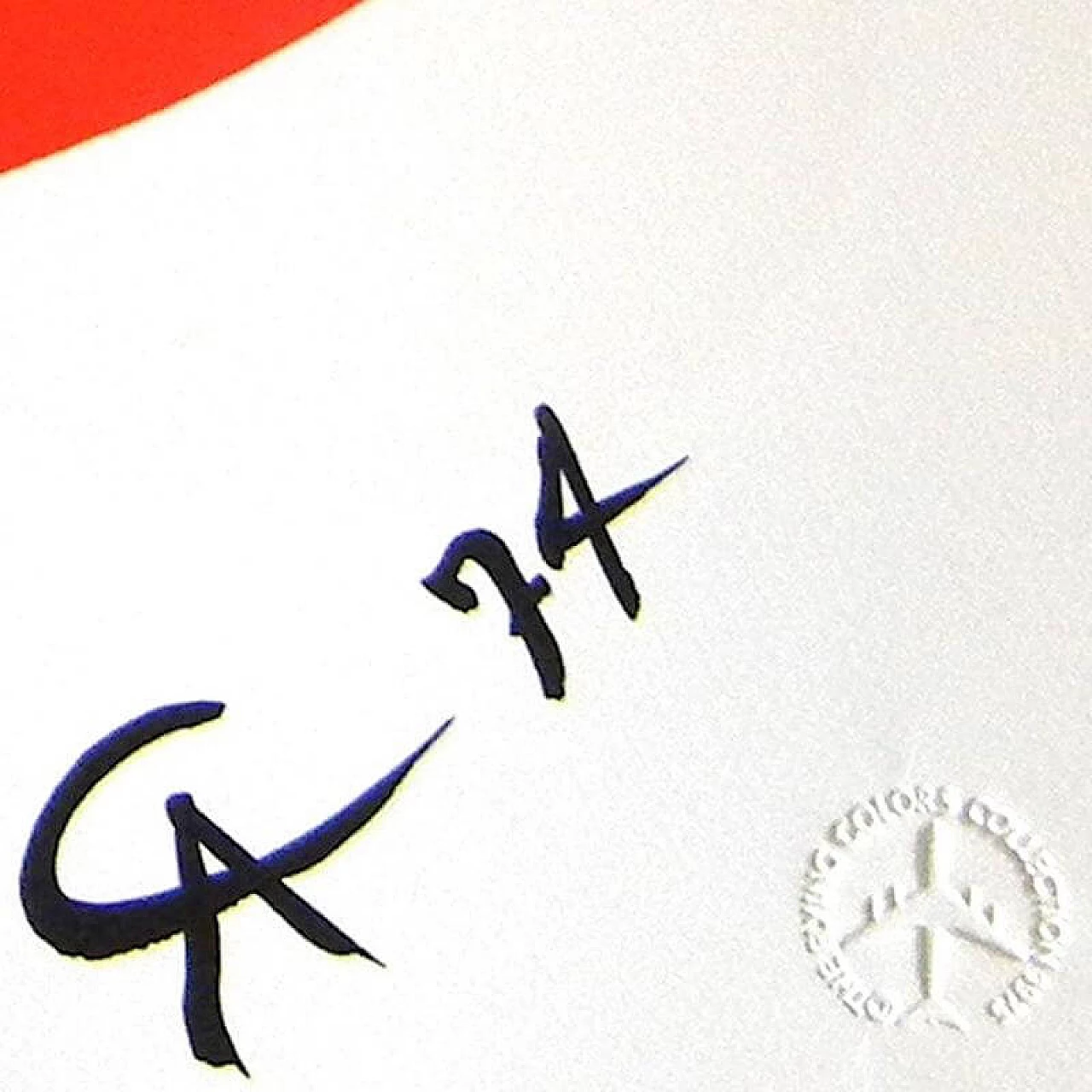 Litografia Skybird di Alexander Calder per Braniff Airlines, 1974 1251114
