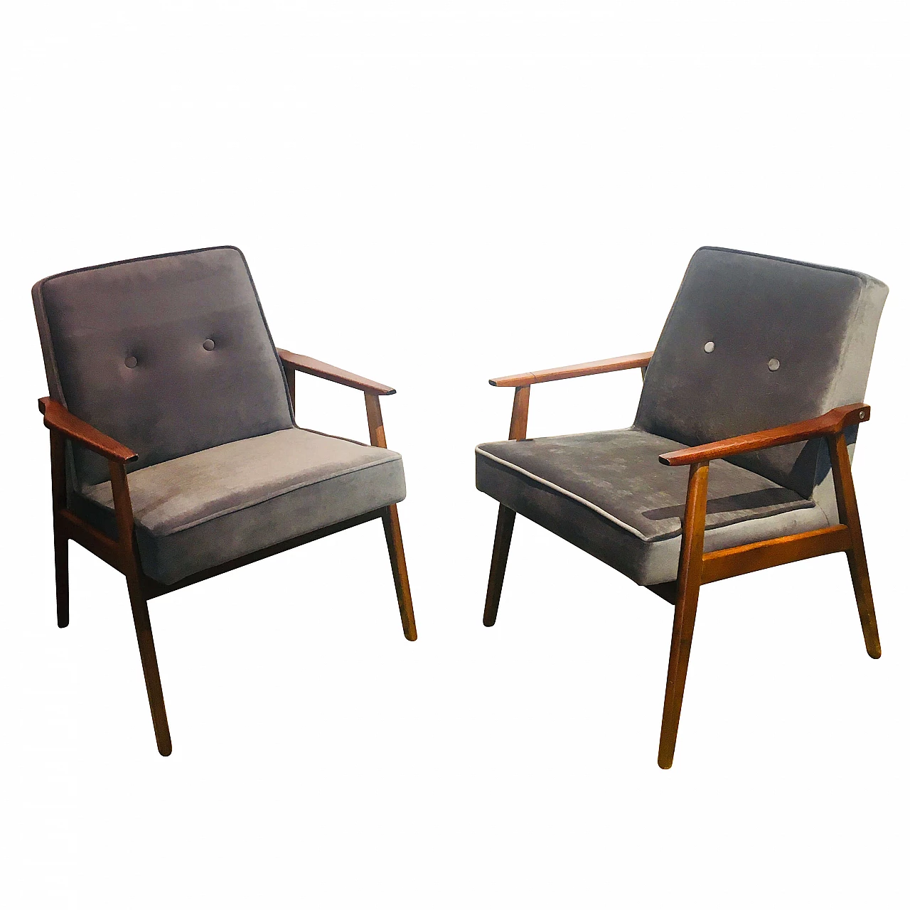 Pair of armchairs, 1950s 1251512