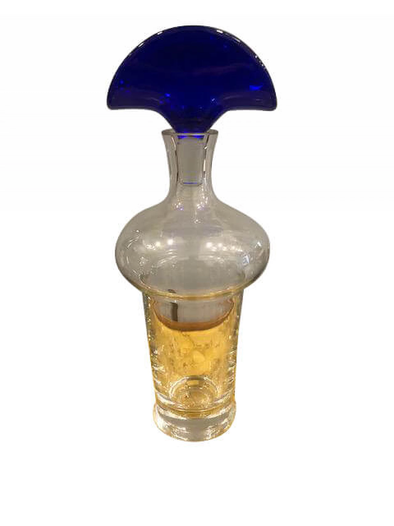 Rosenthal glass bottle with stopper, 80s 1252097