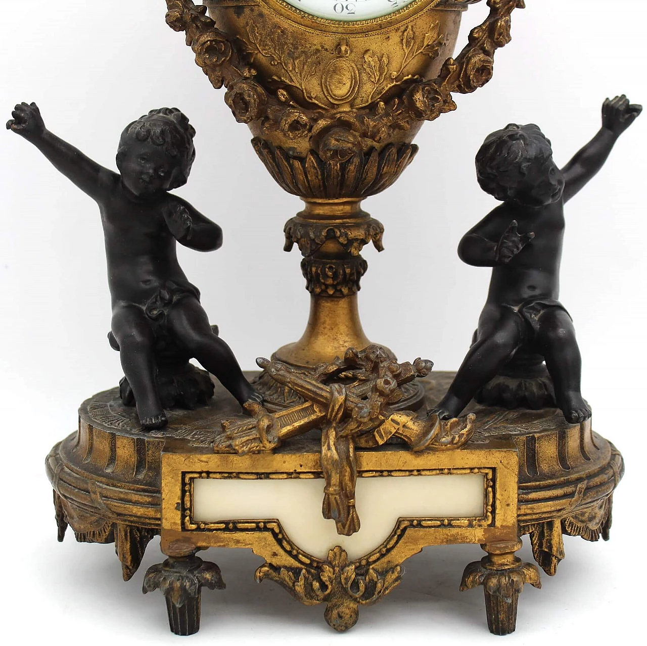 Napoleon III clock in gilded bronze, 10s 1253184