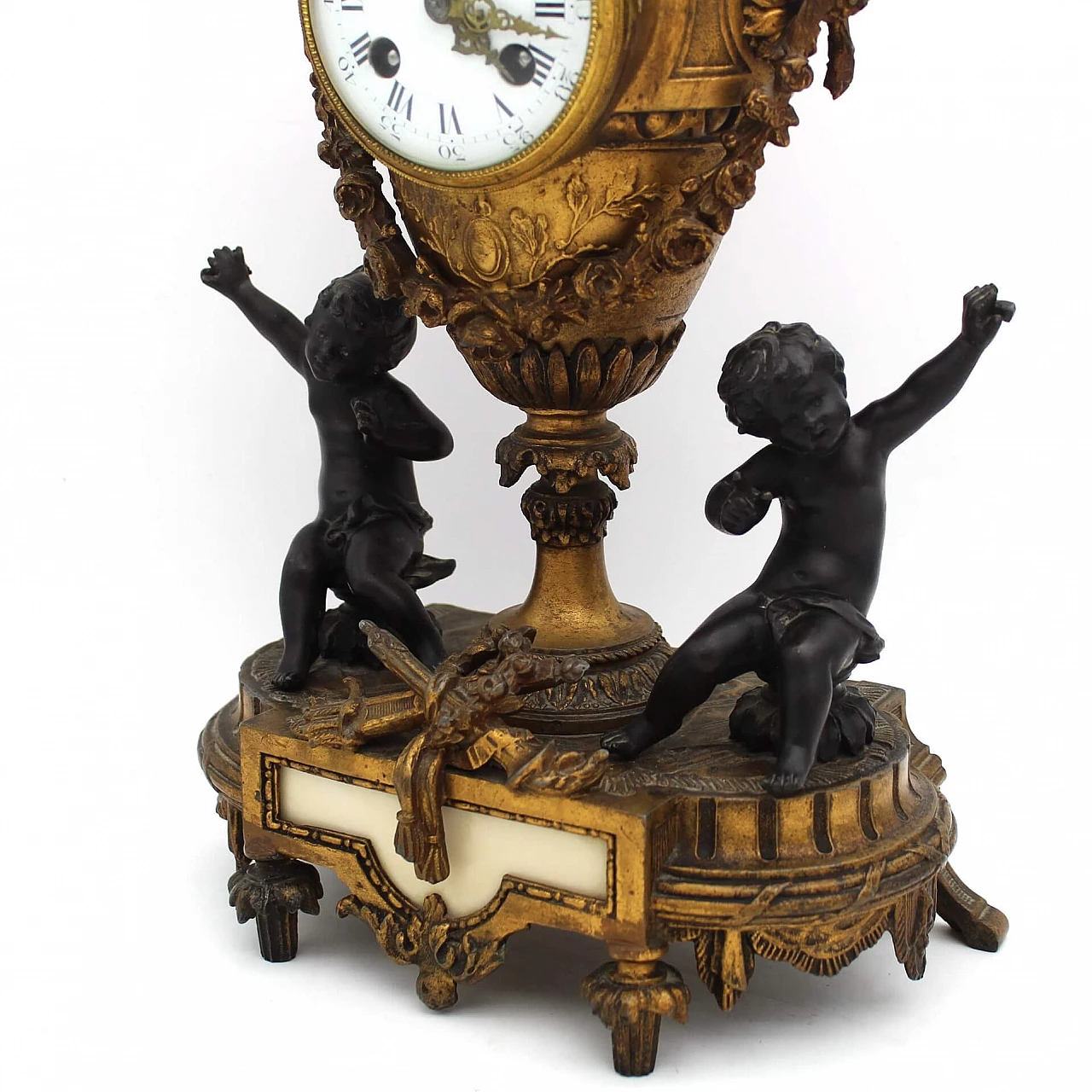 Napoleon III clock in gilded bronze, 10s 1253190