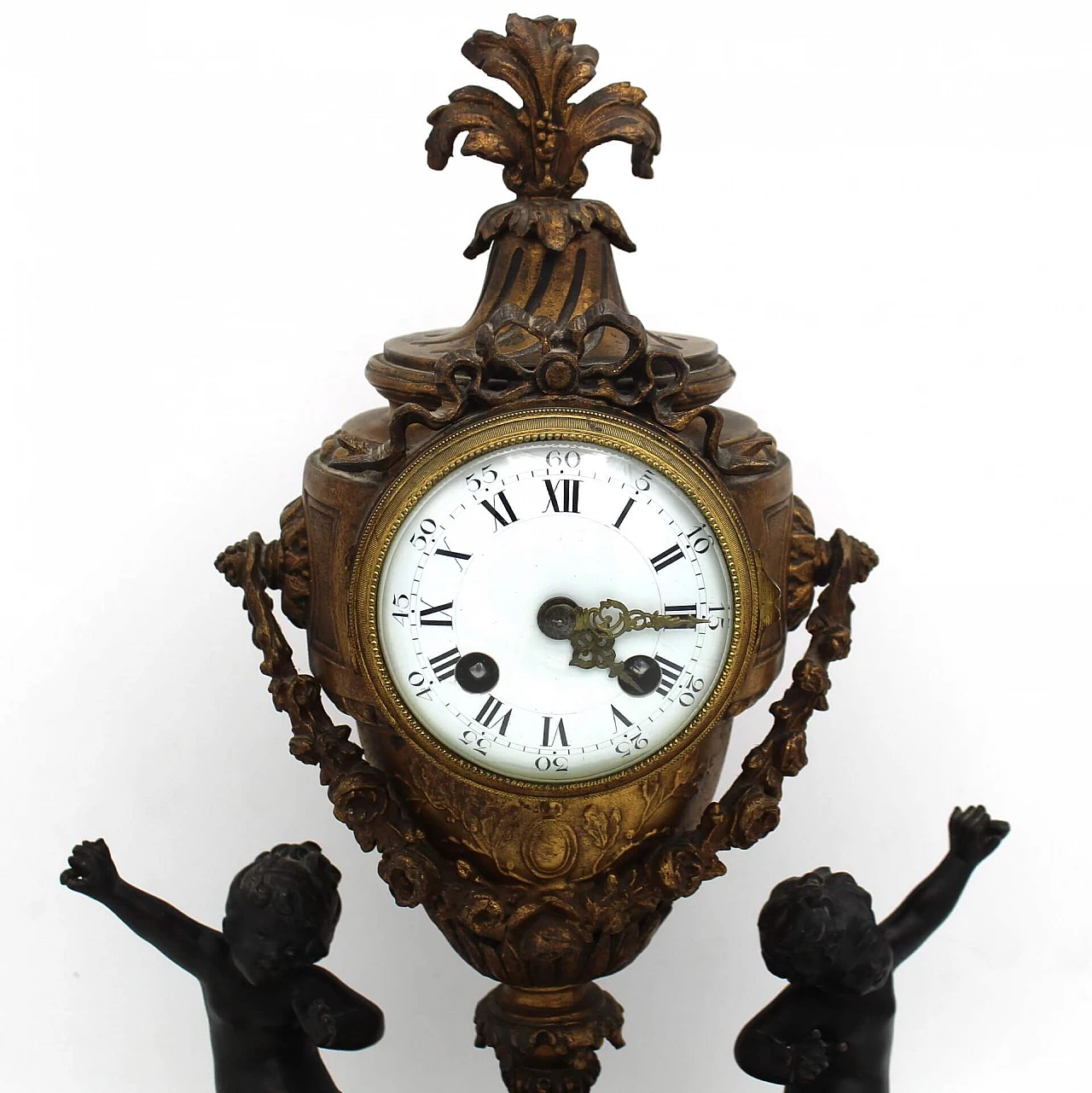 Napoleon III clock in gilded bronze, 10s 1253191