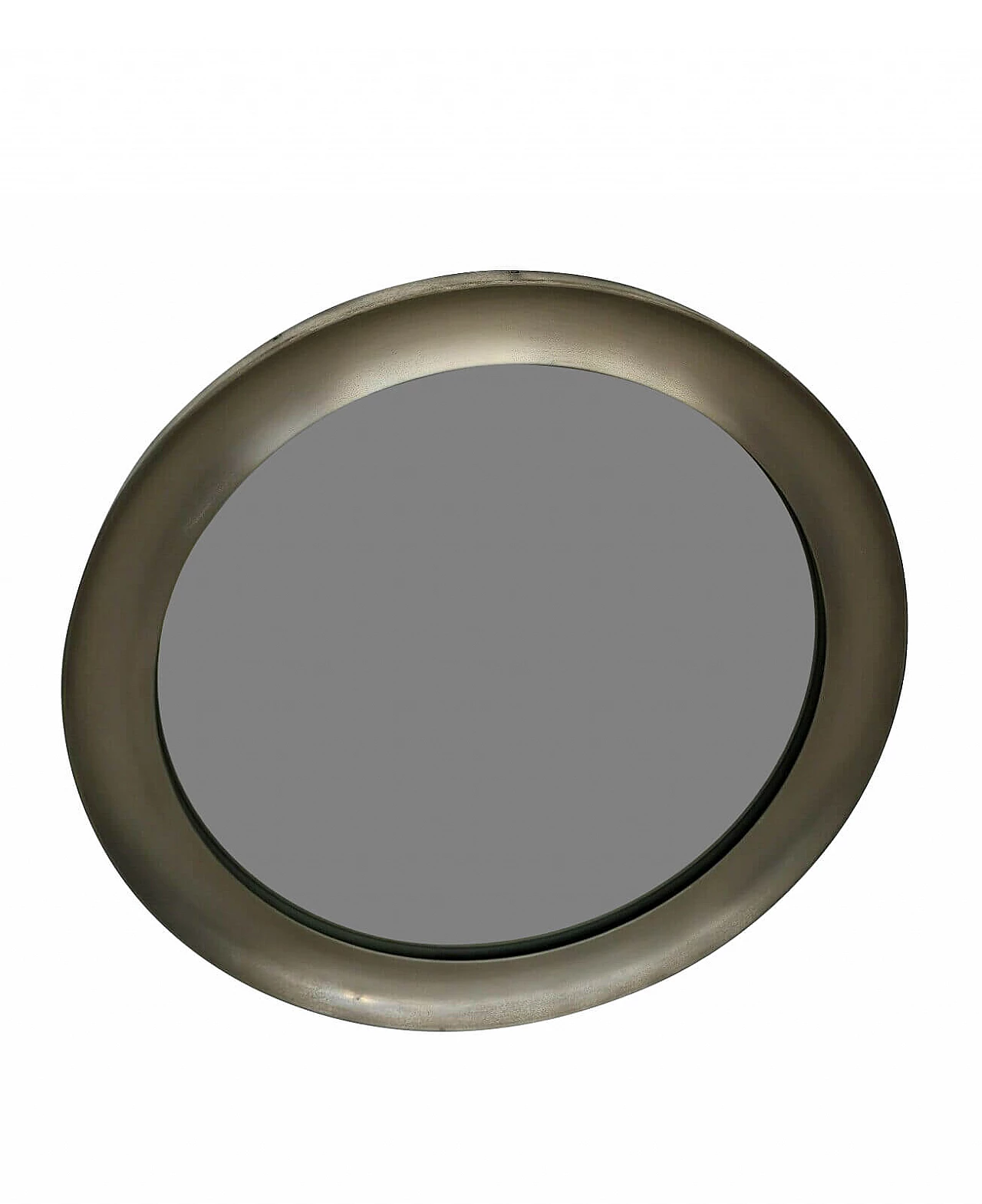 Narciso mirror in brushed aluminium by Sergio Mazza for Artemide, 60s 1253263