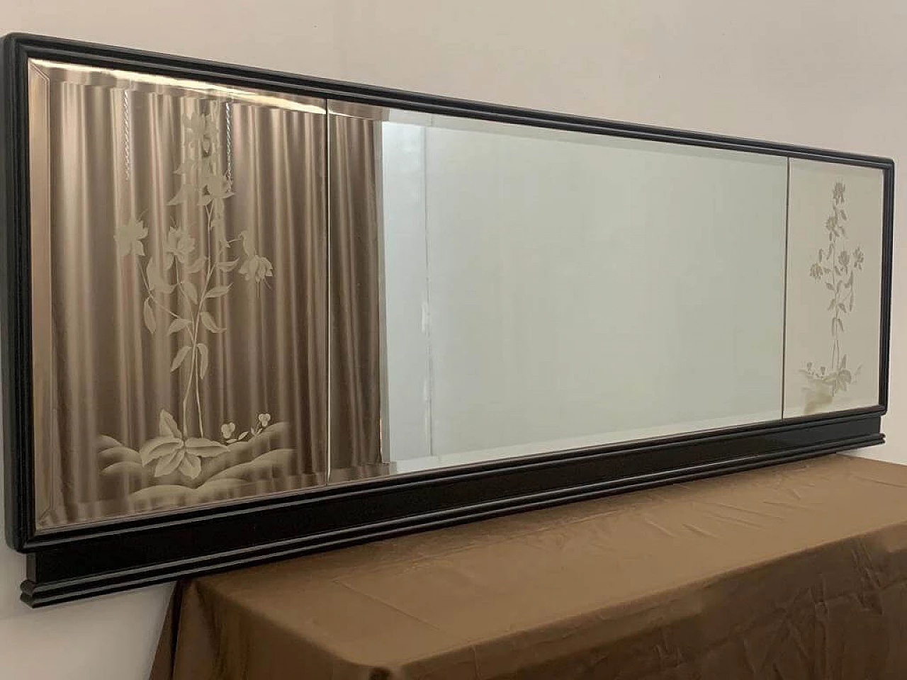 Specchio italiano Art Déco, anni '30 1253366