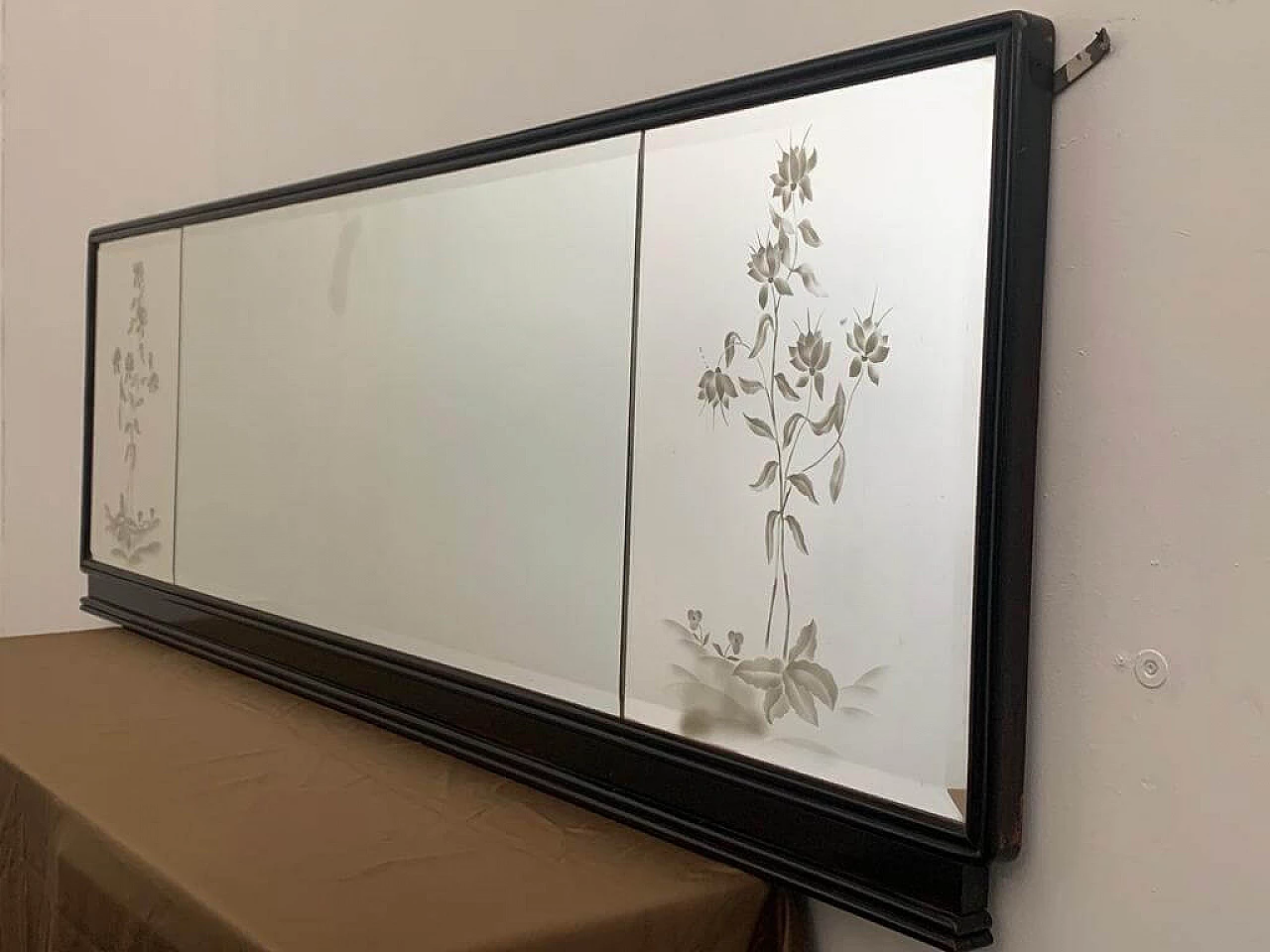 Specchio italiano Art Déco, anni '30 1253367