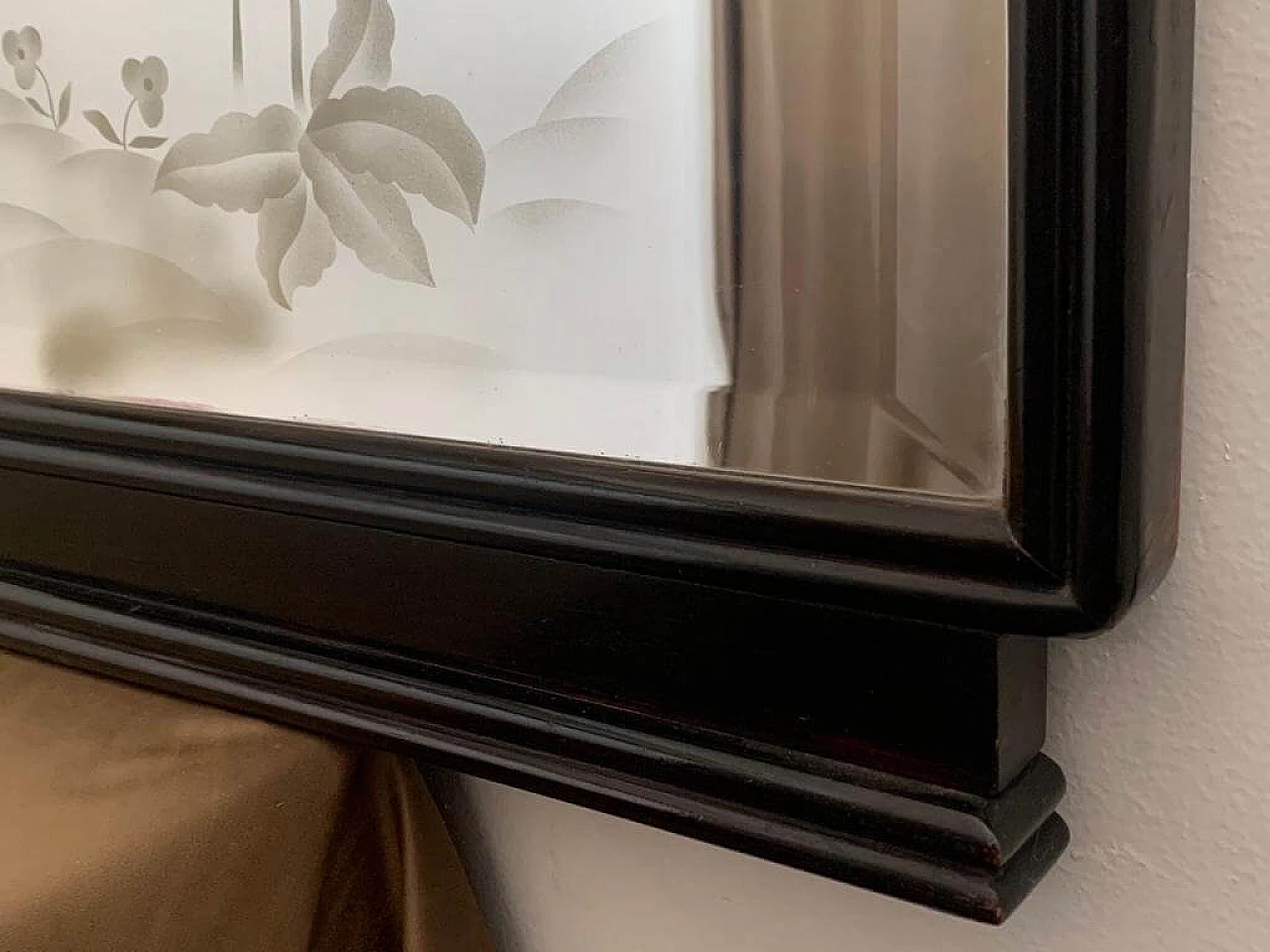 Specchio italiano Art Déco, anni '30 1253368