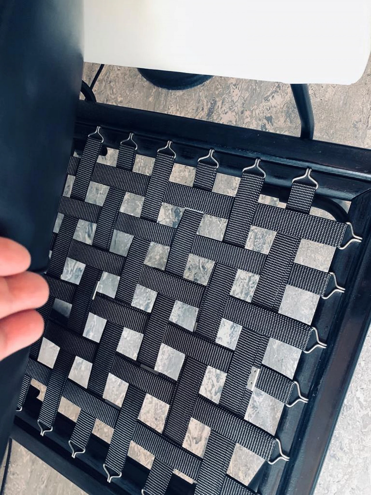 Cassina armchair in skai, 40s 1253405