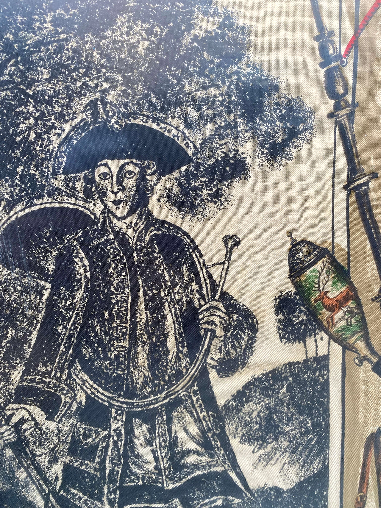 Coppia di quadri nello stile Fornasetti, anni ‘50 1253674