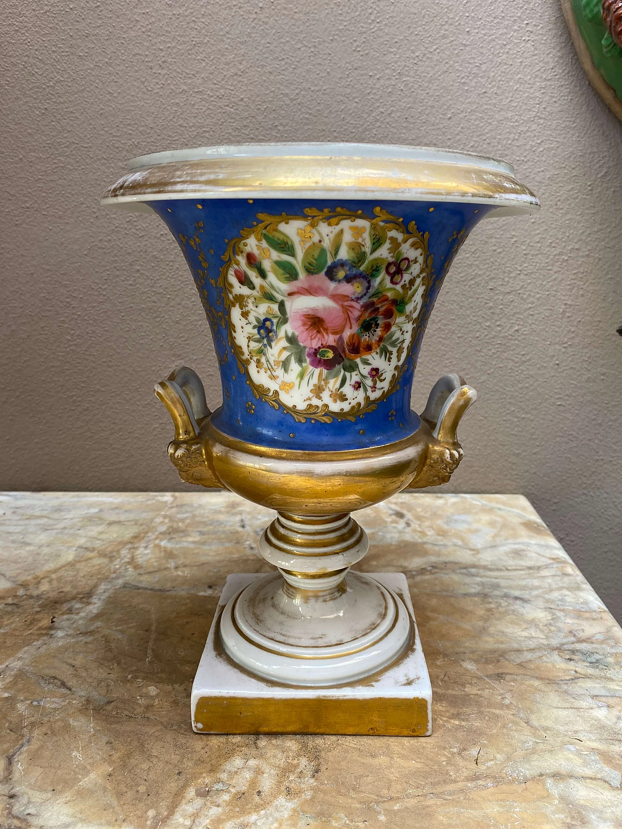 Neapolitan ceramic vase, 19th century 1253717