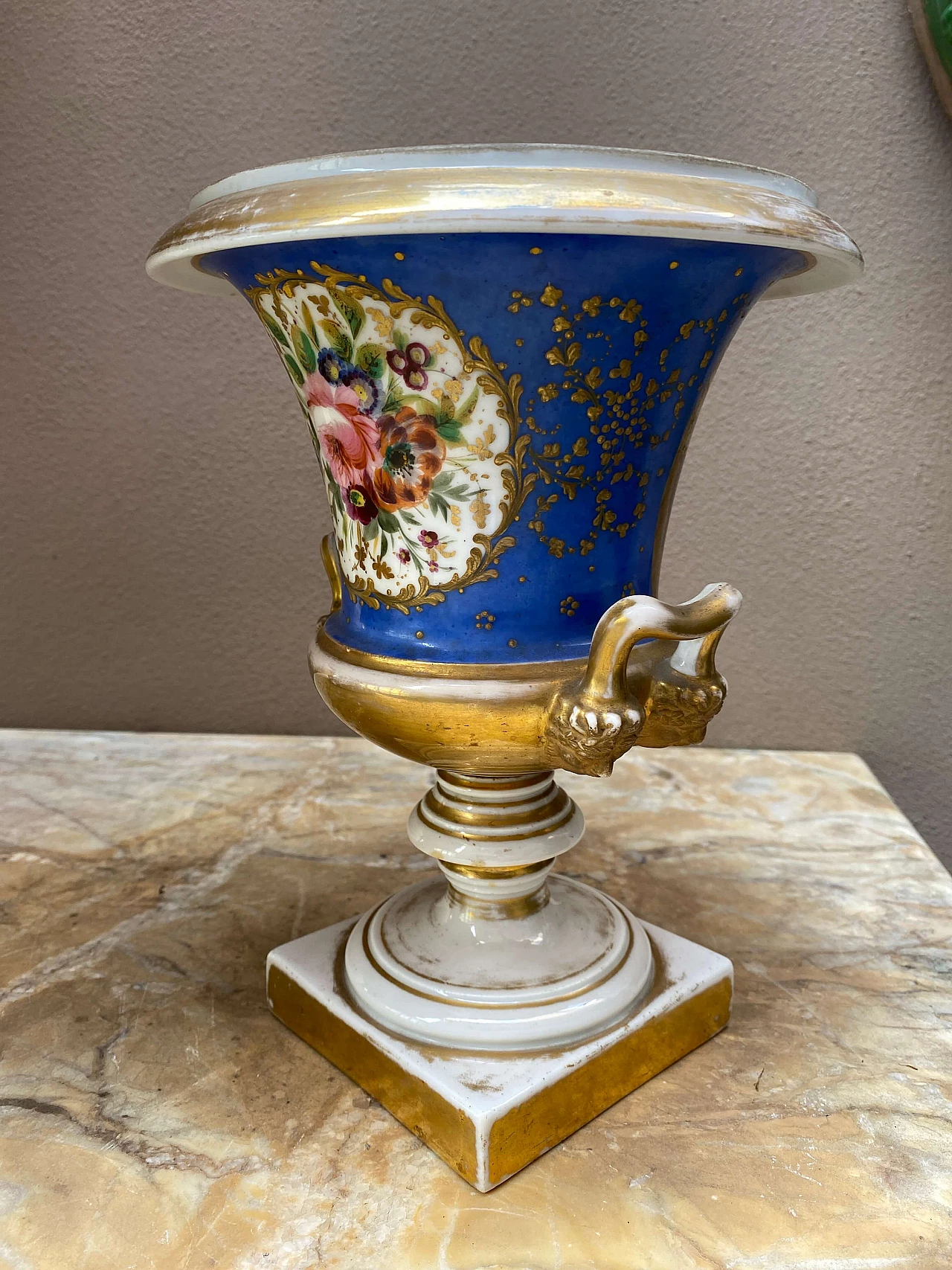 Neapolitan ceramic vase, 19th century 1253718