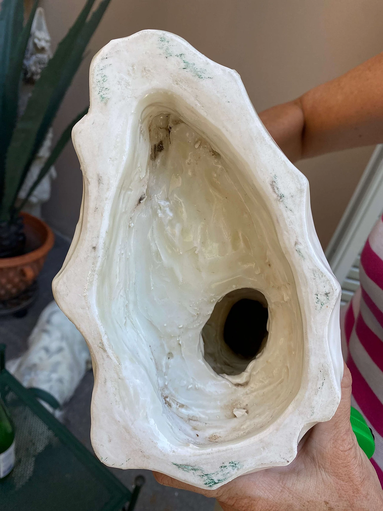 Scultura in ceramica cinese di un saggio, ‘800 1253796