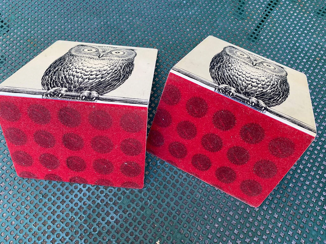 Pair of Owl bookends by Piero Fornasetti, 50s 1253861