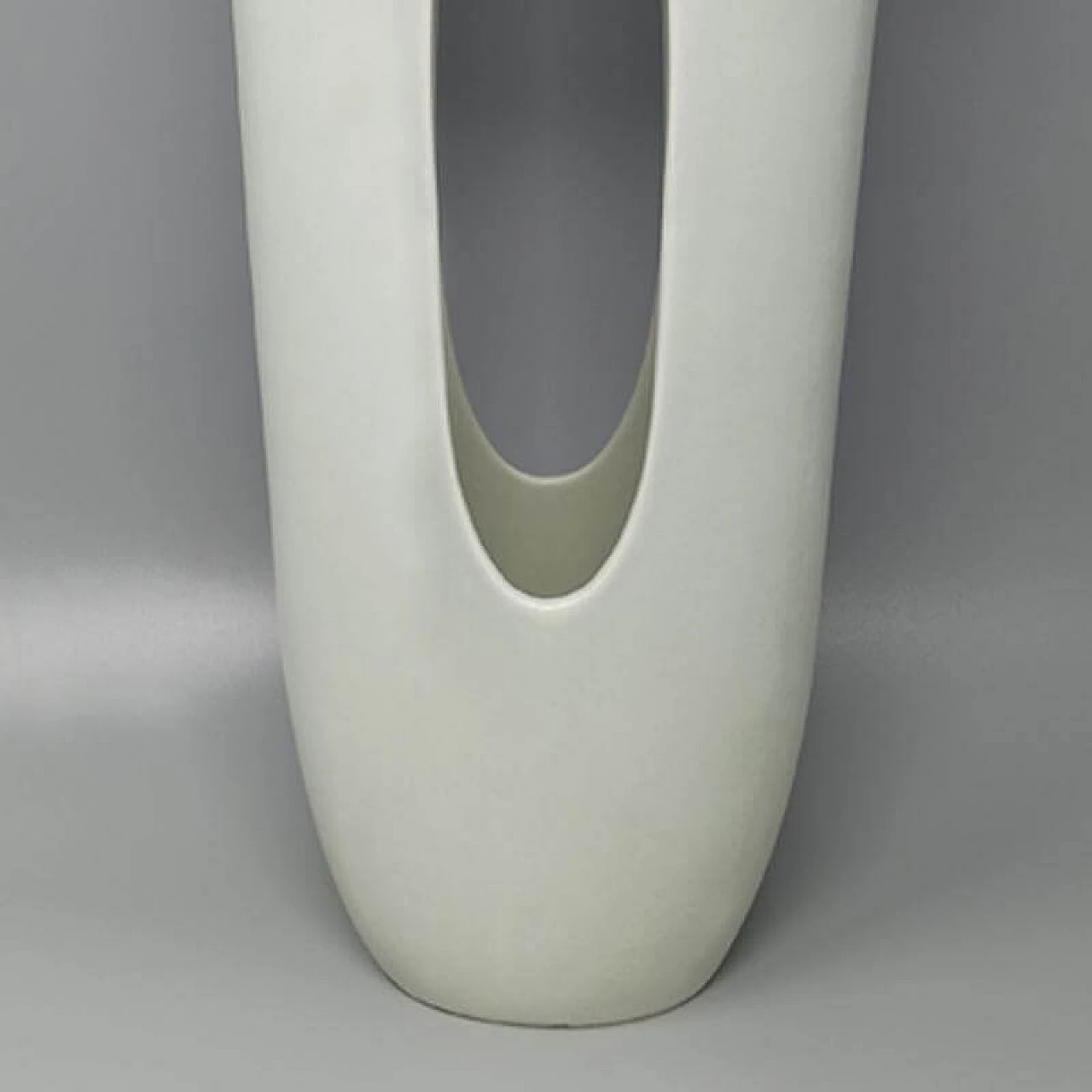 Water-green ceramic vase, 70s 1254179