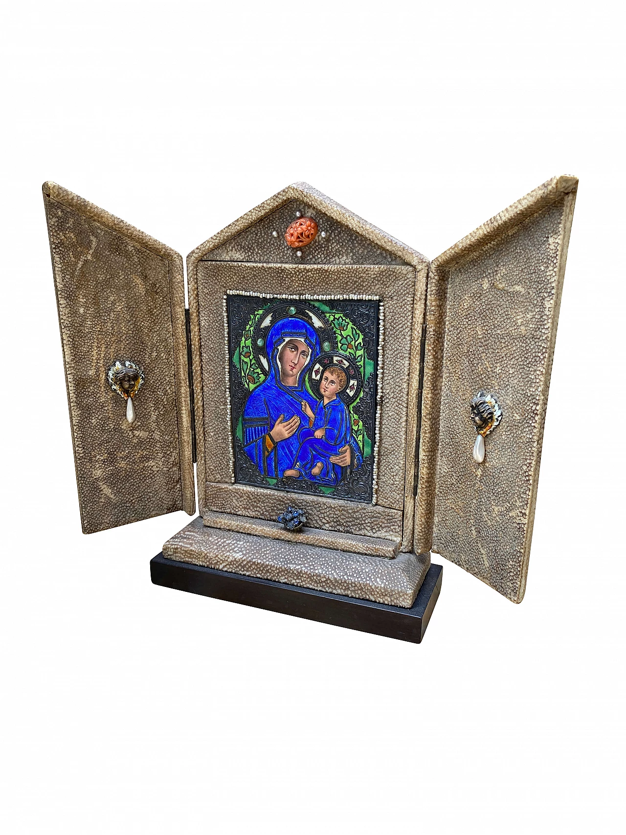 Altarino in galuchat by Giacomo Ravasco, early 20th century 1254440