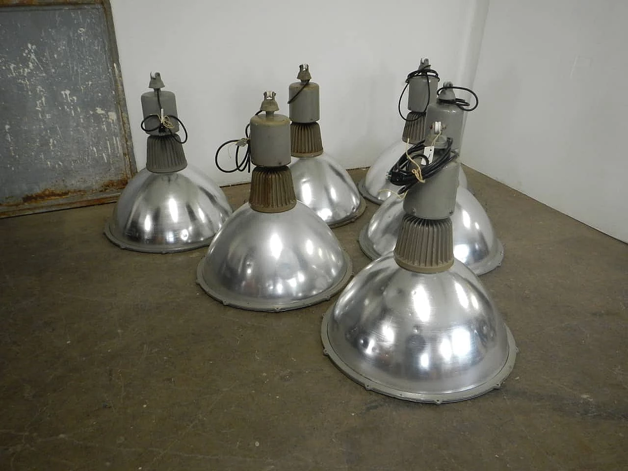 Zetalux industrial lamp, 70s 1254706