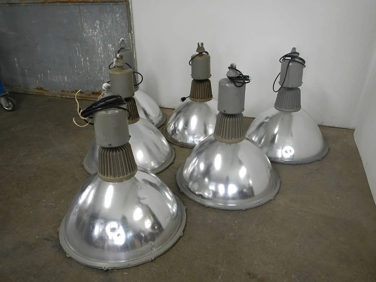 Zetalux industrial lamp, 70s 1254707