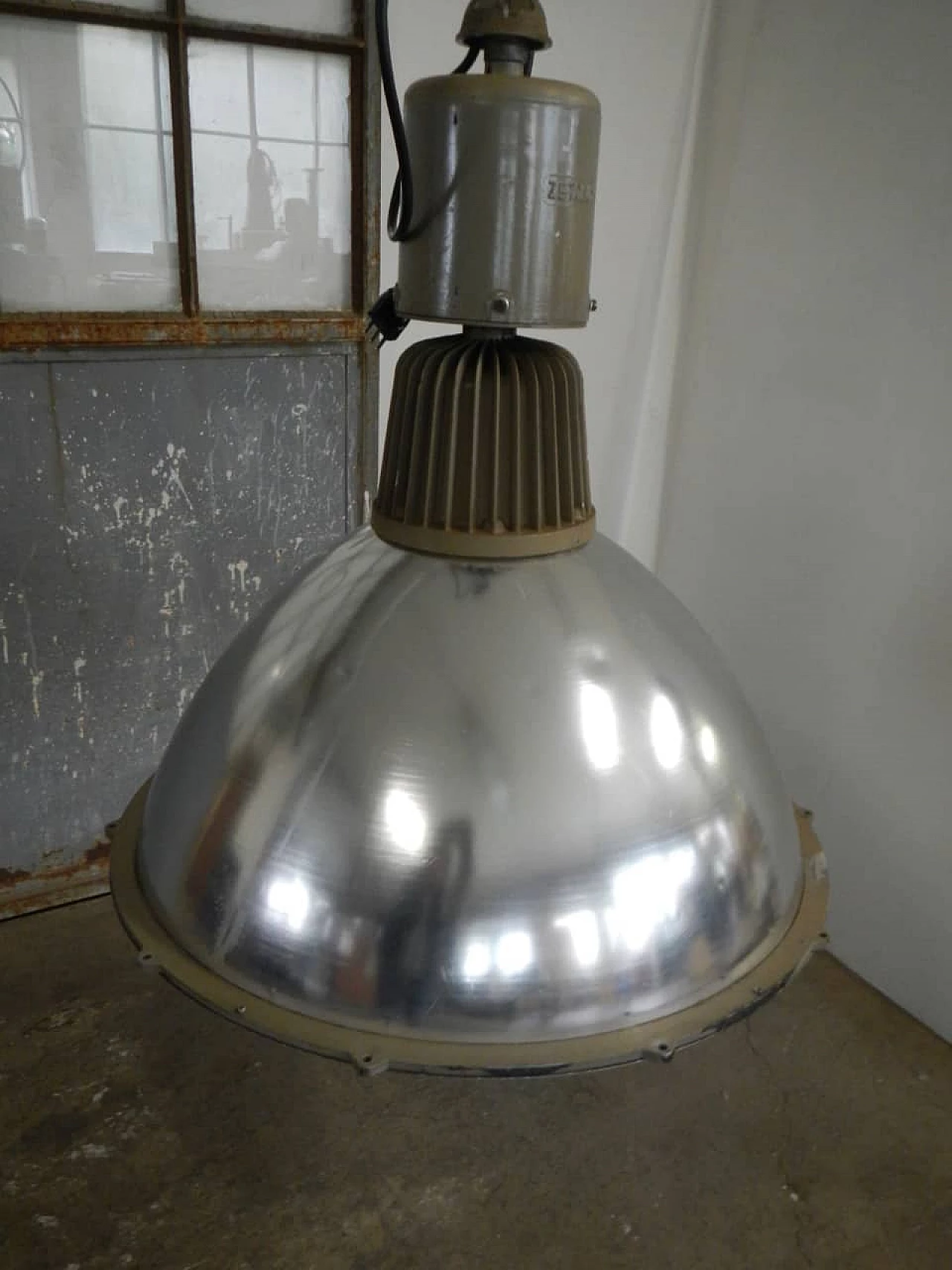 Zetalux industrial lamp, 70s 1254709