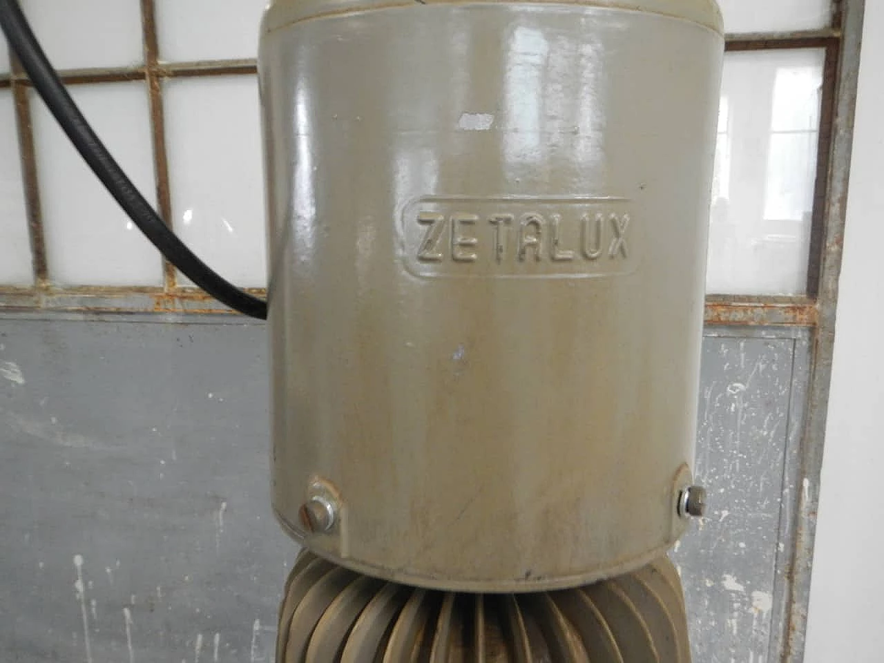 Zetalux industrial lamp, 70s 1254714