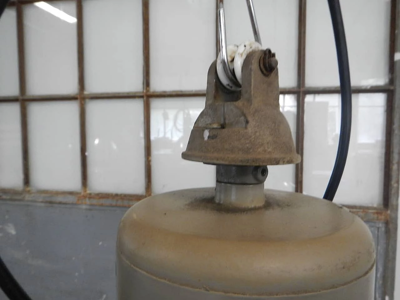 Zetalux industrial lamp, 70s 1254719