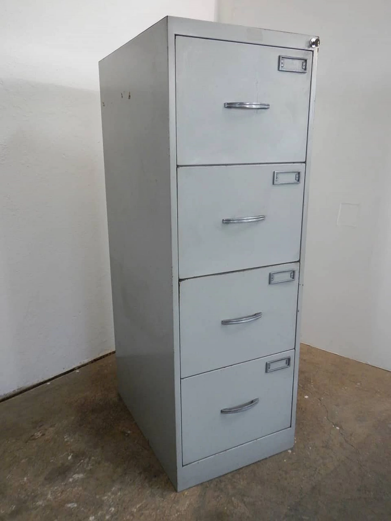 Metal office filing cabinet, 70s 1254811