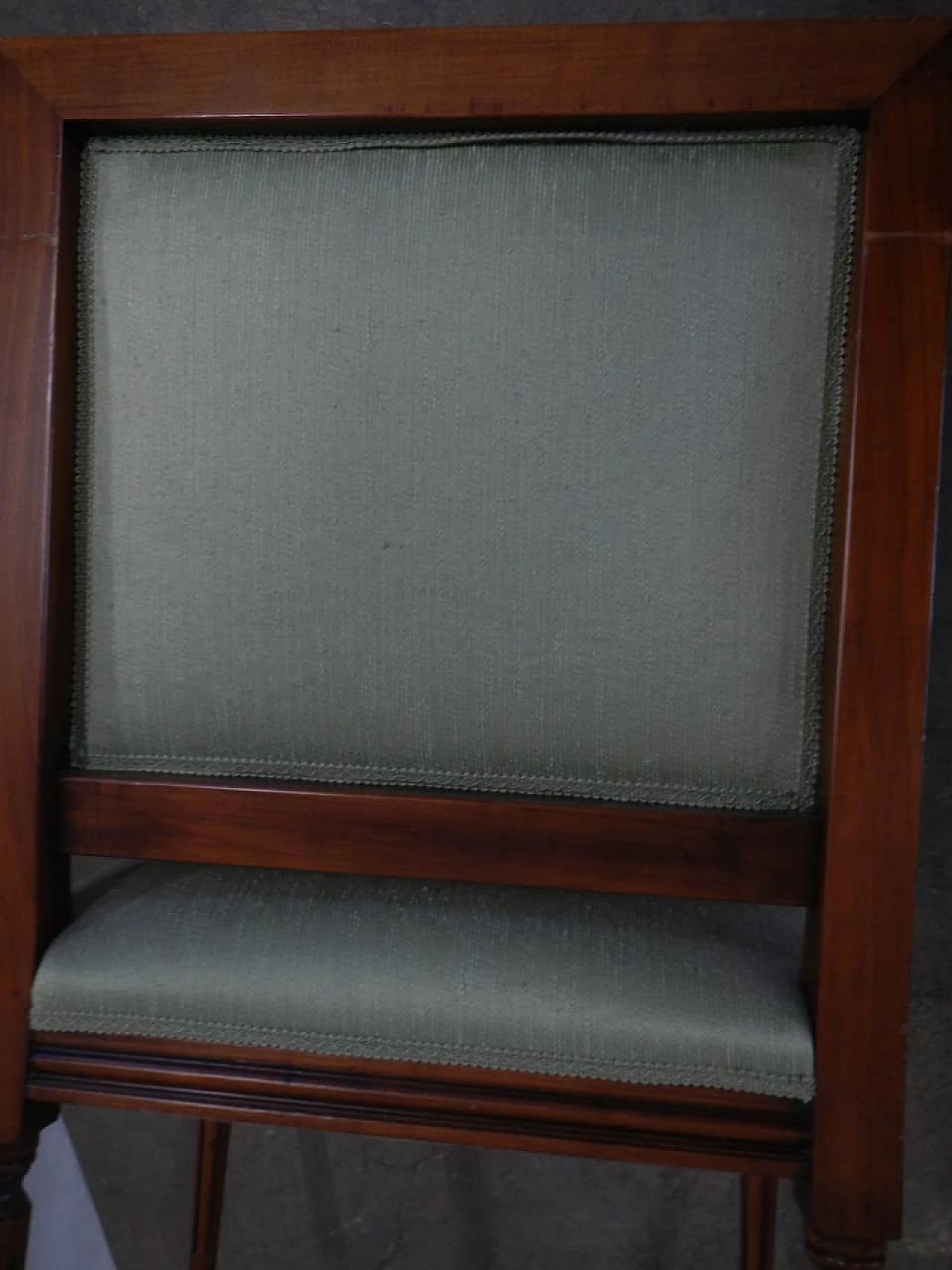 Walnut armchair, 80s 1255054