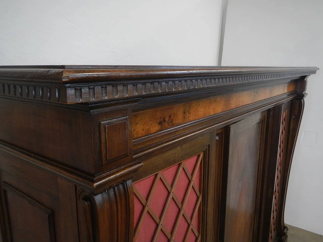 Walnut bookcase, 50s 1255102