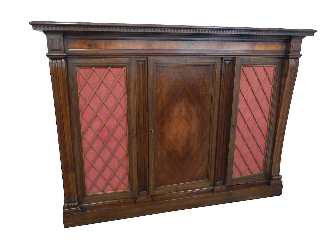 Walnut bookcase, 50s 1255371