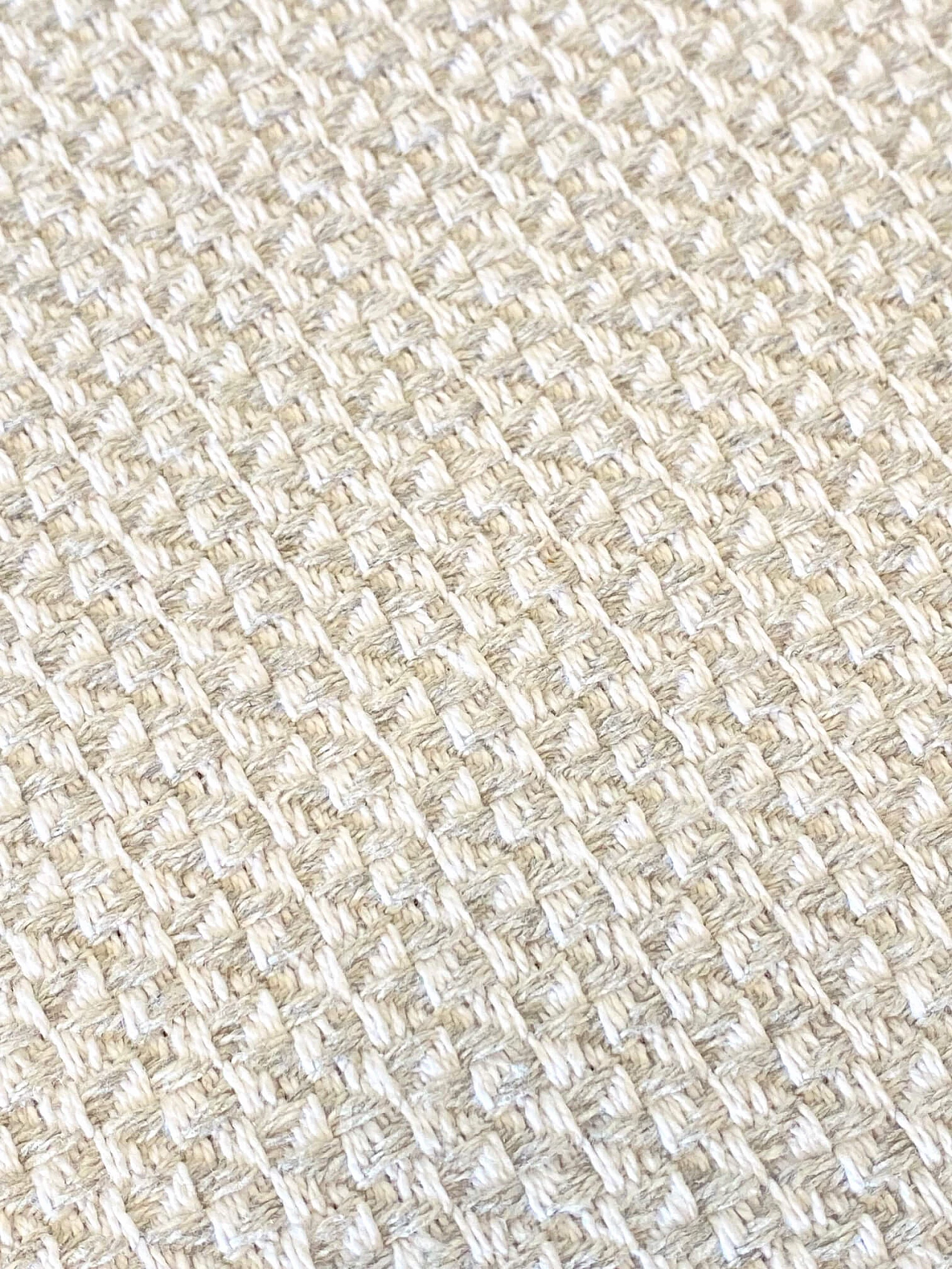 6 Beech dining chairs with cotton seats, 60s 1255457