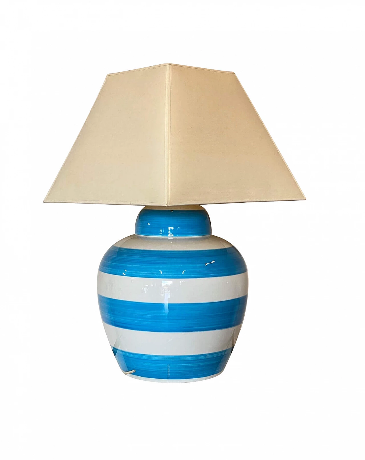 Ceramic table lamp, 70s 1255469