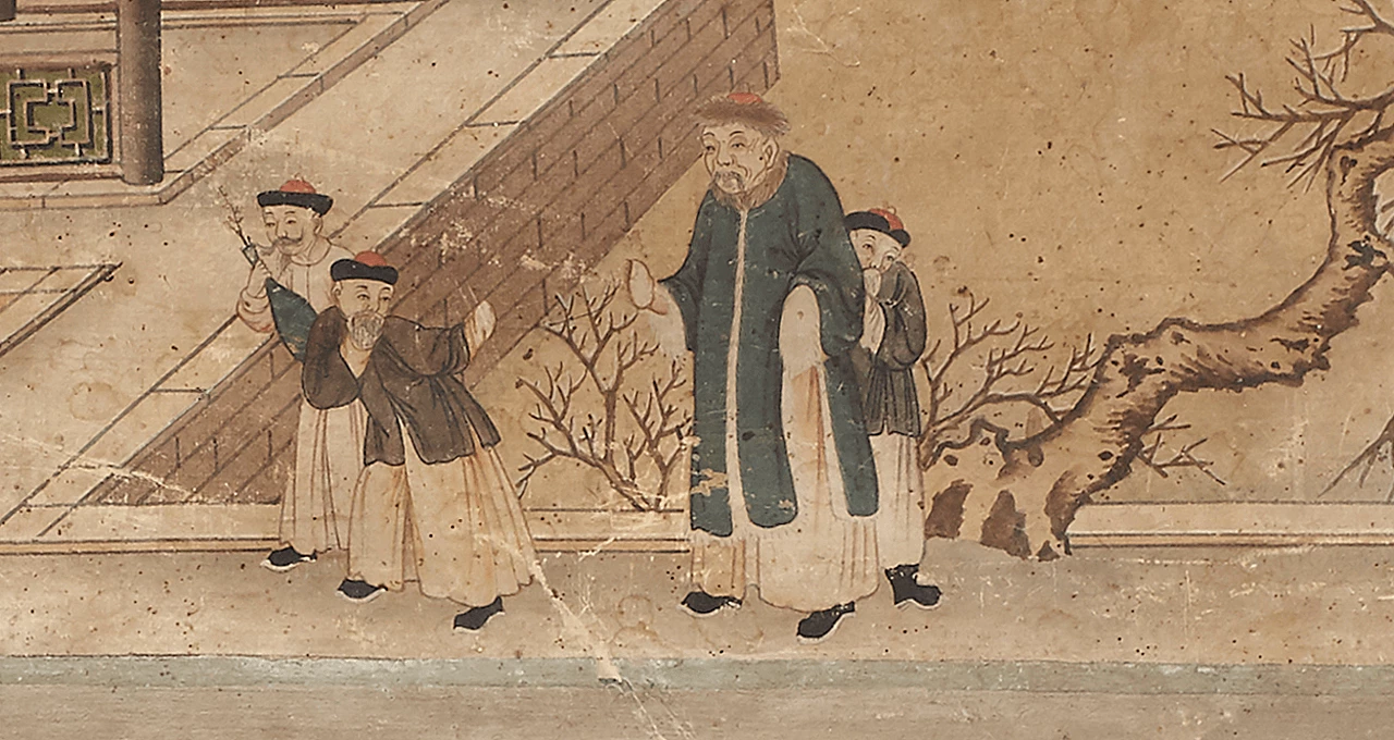 Chinese panel, late 18th century 1255707