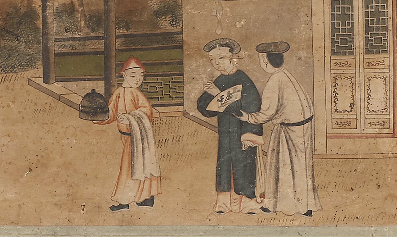 Chinese panel, late 18th century 1255726