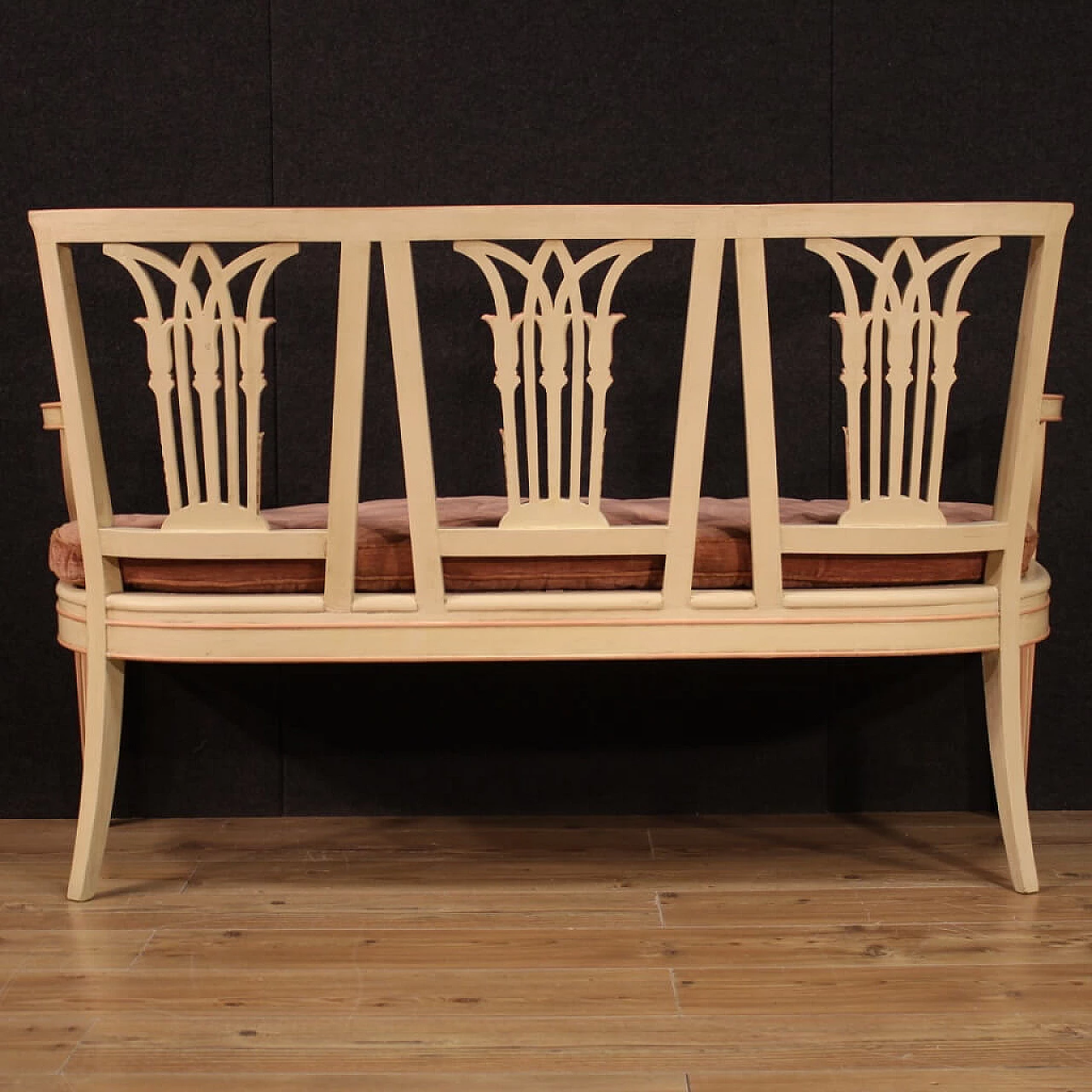 Lacquered Louis XVI style sofa, 40s 1255787