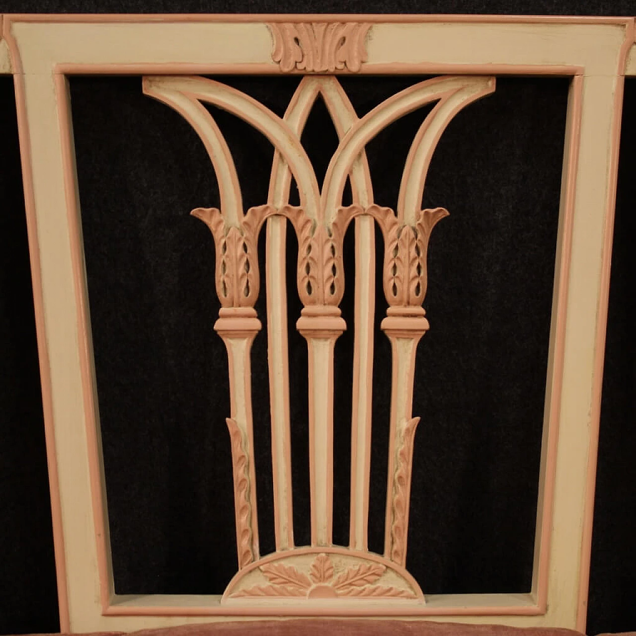 Lacquered Louis XVI style sofa, 40s 1255790