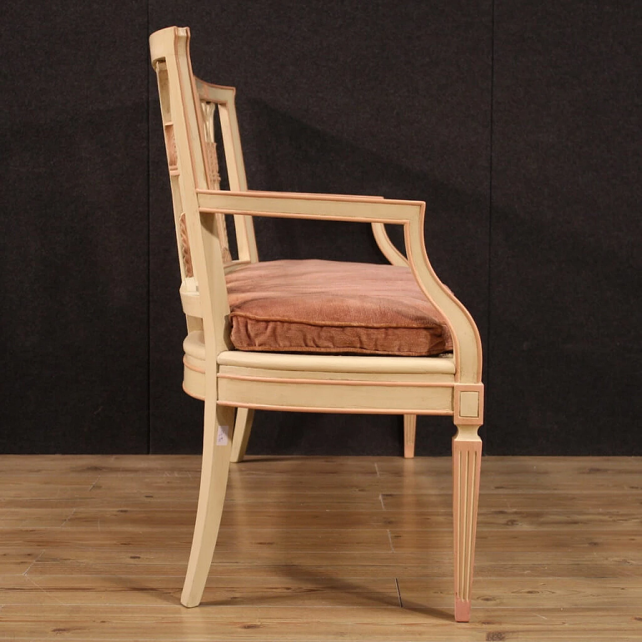 Lacquered Louis XVI style sofa, 40s 1255792