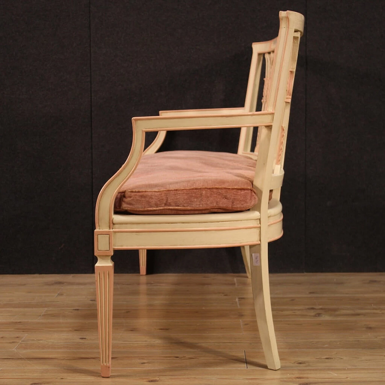 Lacquered Louis XVI style sofa, 40s 1255793