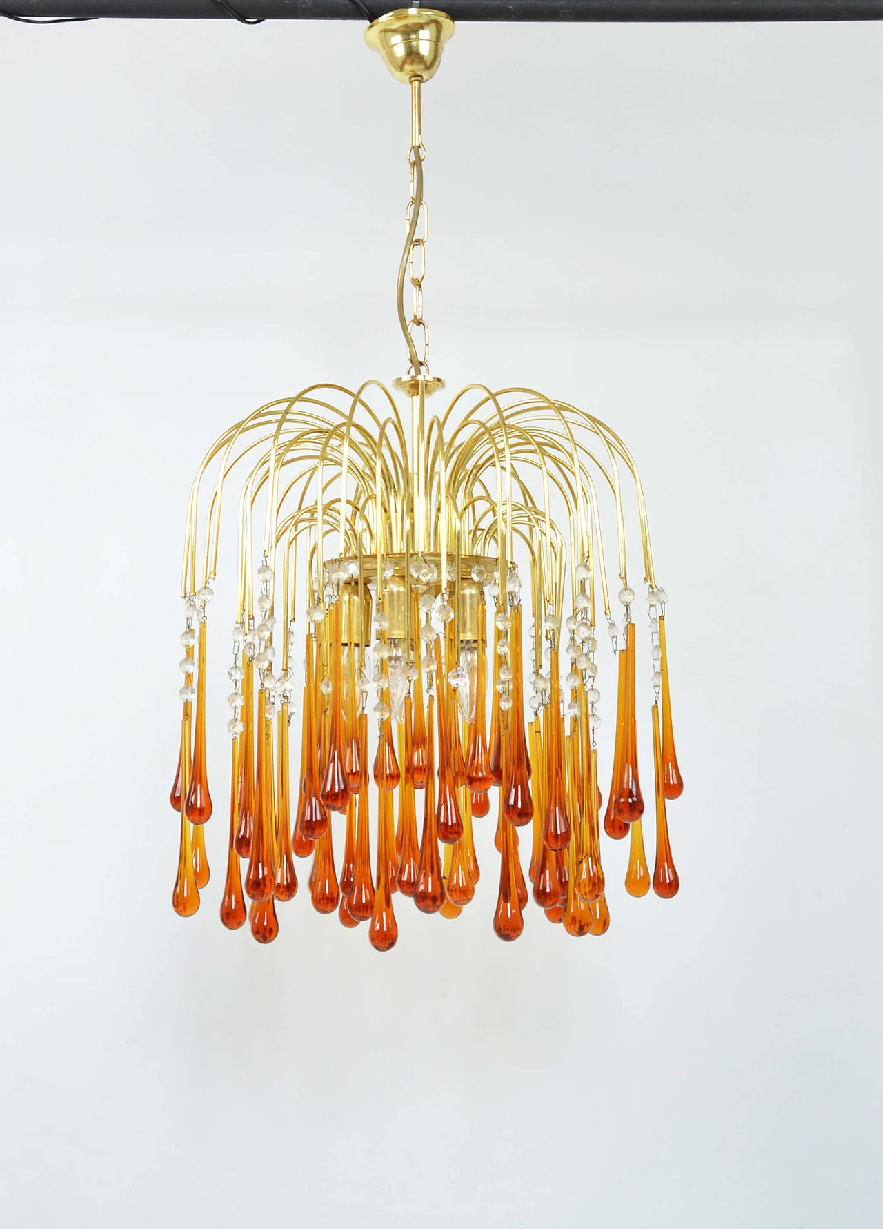 Murano glass chandelier by Venini, 60s 1256117