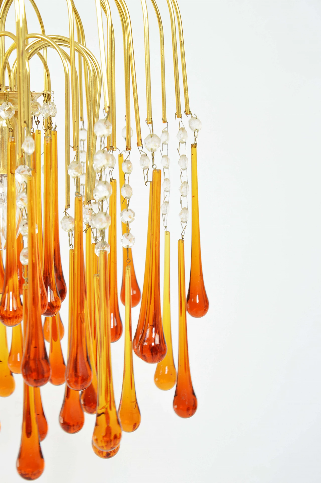 Murano glass chandelier by Venini, 60s 1256126