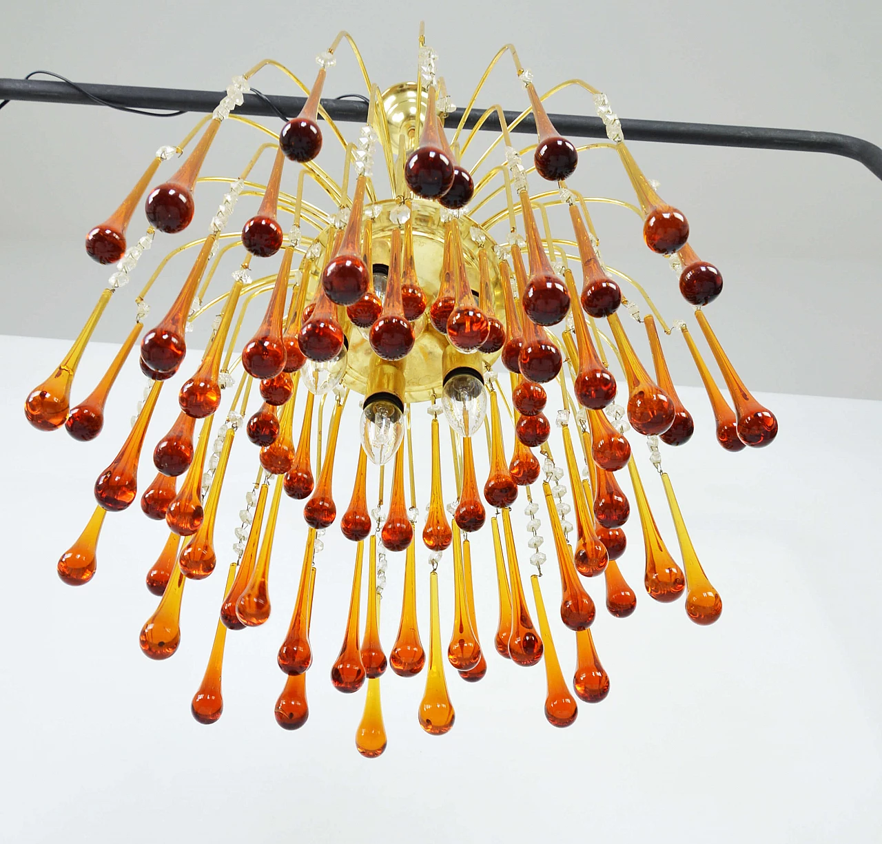 Murano glass chandelier by Venini, 60s 1256127