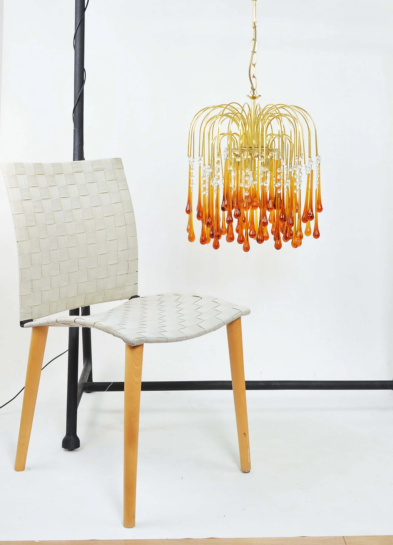 Murano glass chandelier by Venini, 60s 1256128