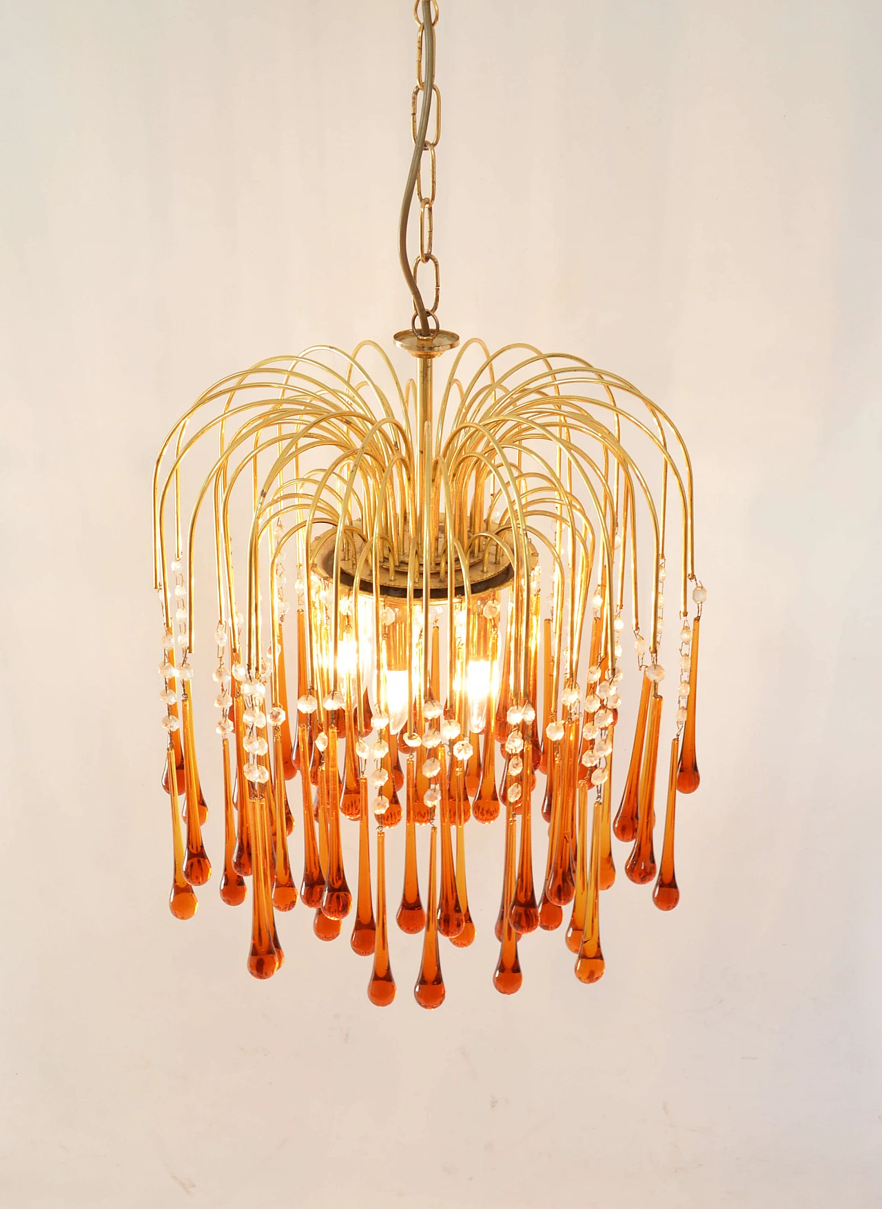 Murano glass chandelier by Venini, 60s 1256129