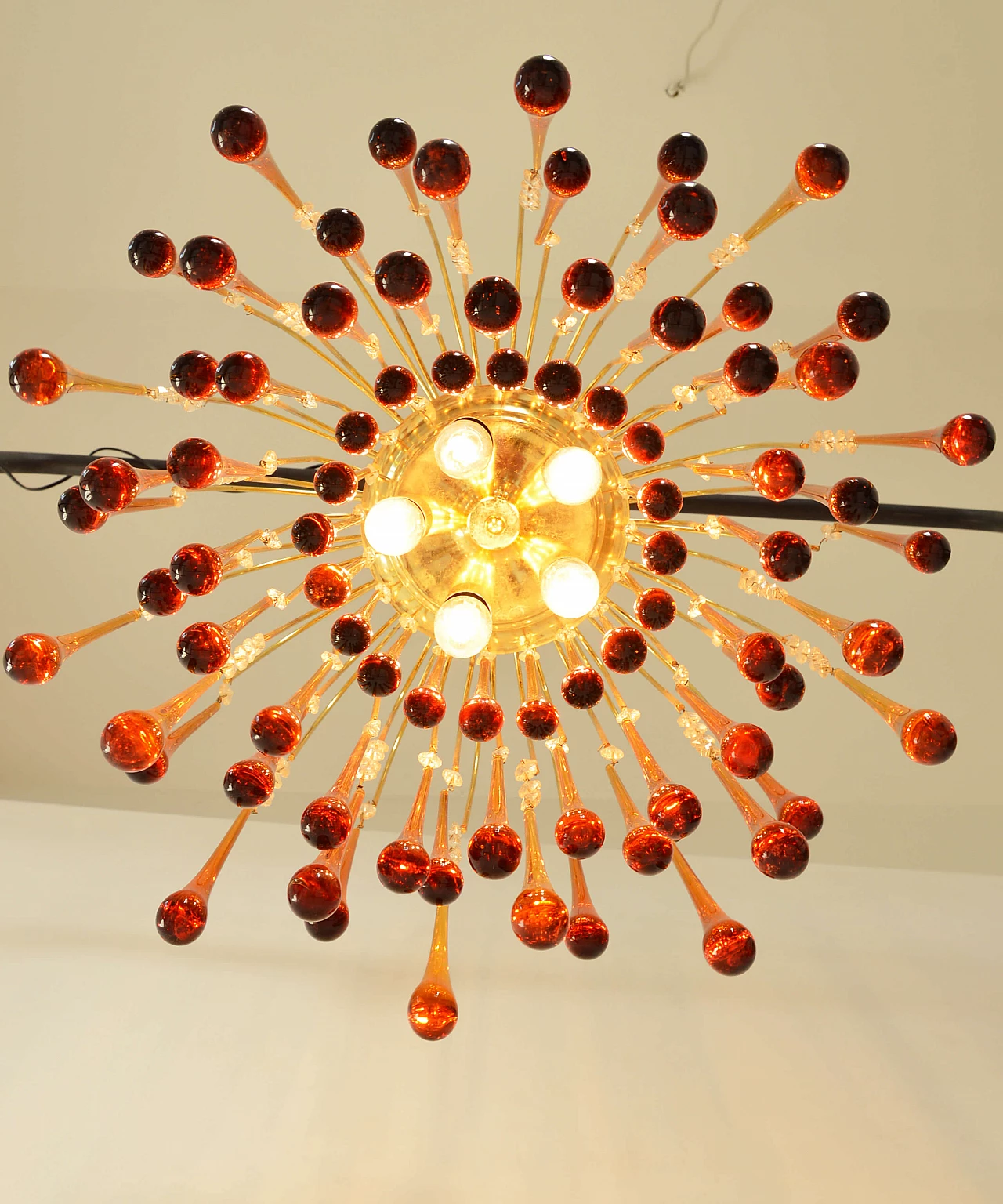 Murano glass chandelier by Venini, 60s 1256131