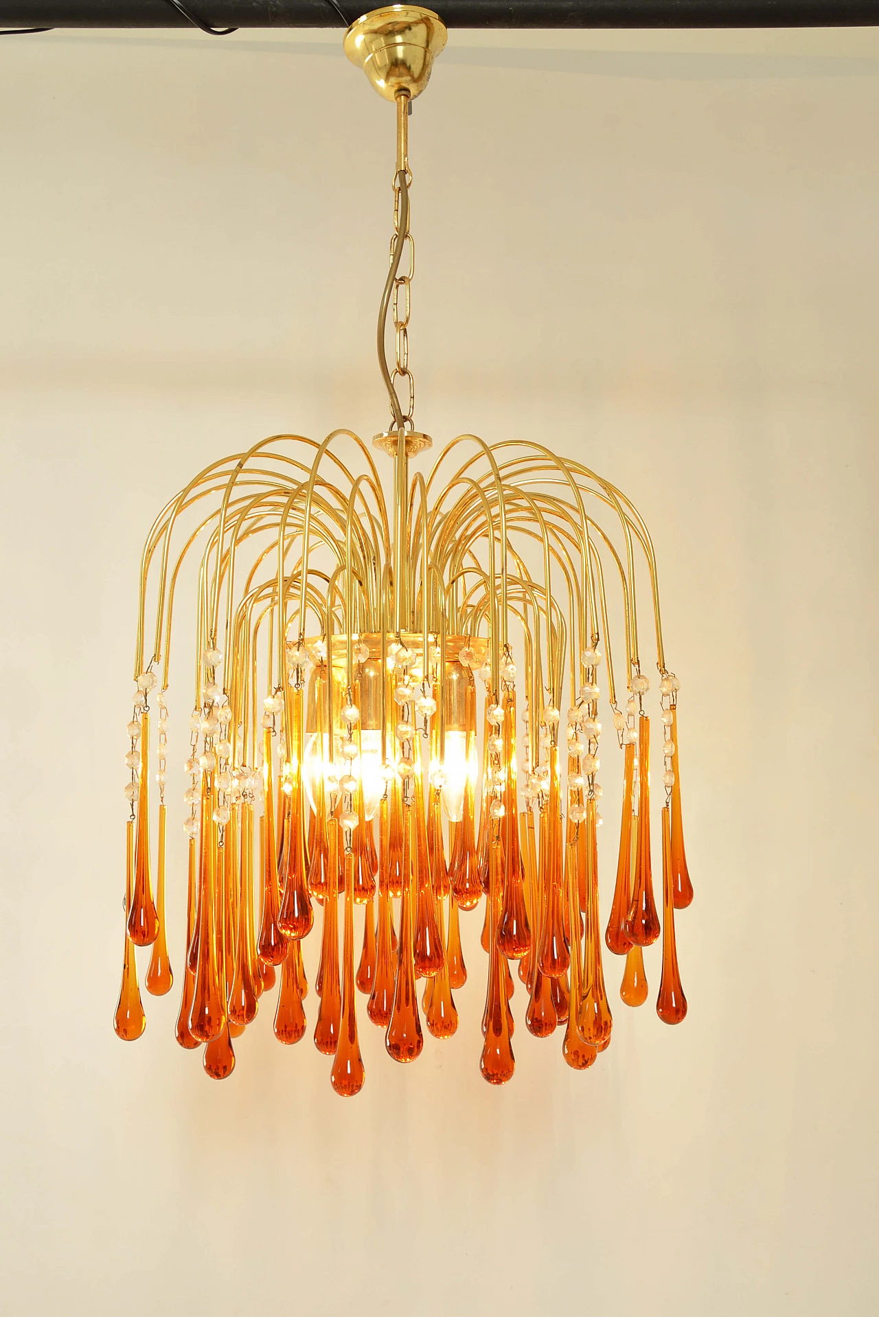 Murano glass chandelier by Venini, 60s 1256132