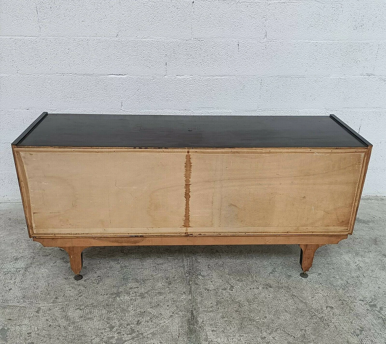 Sideboard in Scandinavian style with drawers and sliding doors, 60s 1256258