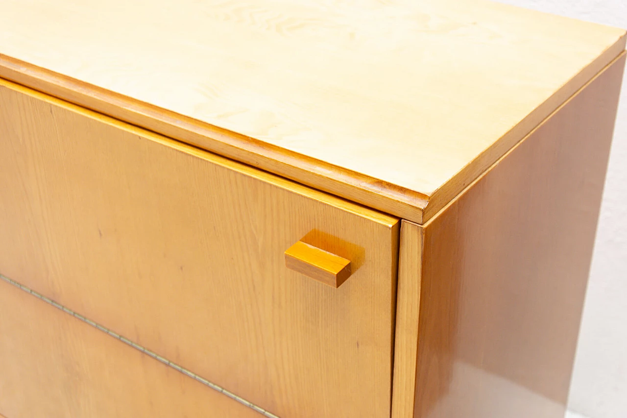 Beech dresser by Frantisek Mezulanik for Nový Domov, 70s 1256406