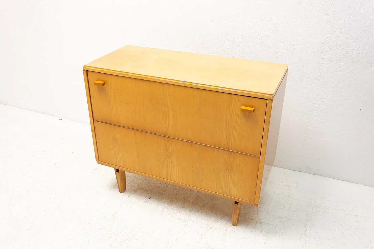 Beech dresser by Frantisek Mezulanik for Nový Domov, 70s 1256411