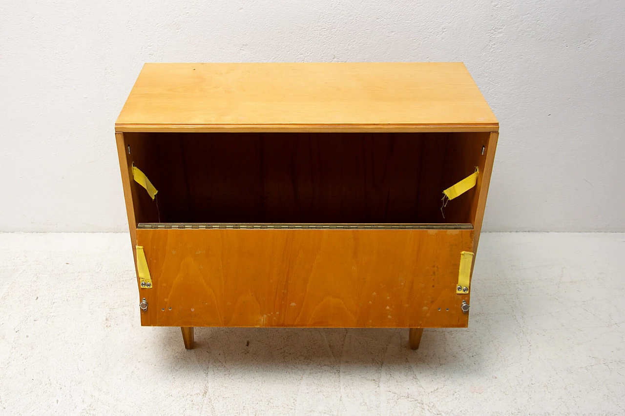 Beech dresser by Frantisek Mezulanik for Nový Domov, 70s 1256422
