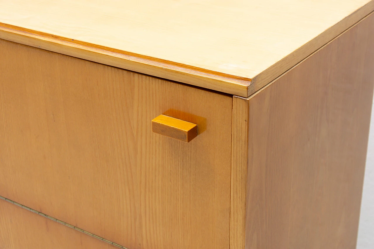 Beech dresser by Frantisek Mezulanik for Nový Domov, 70s 1256426