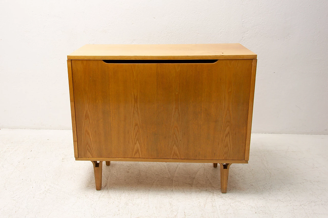 Beech dresser by Frantisek Mezulanik for Nový Domov, 70s 1256430