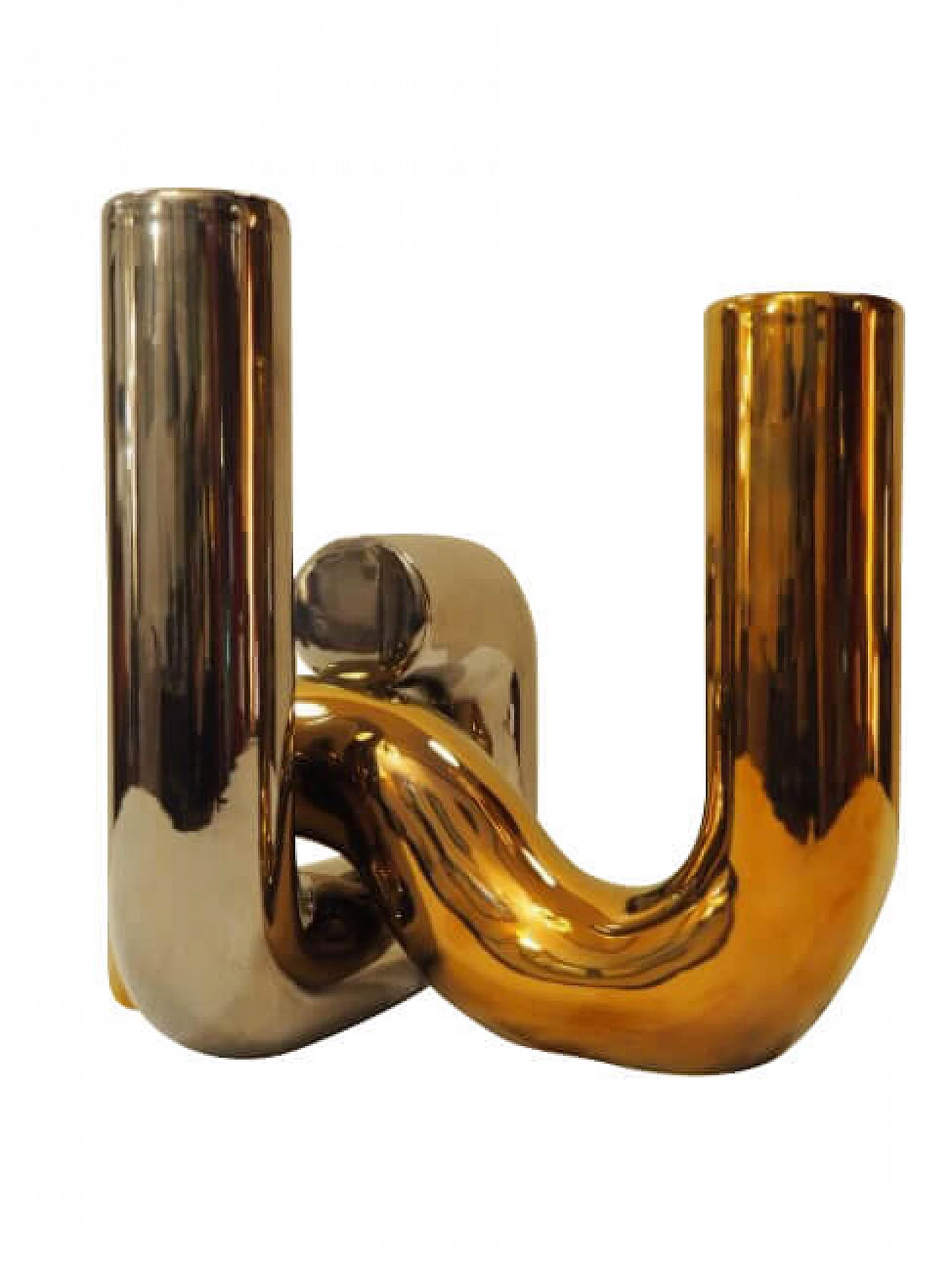 Coppia di sculture PI-DOU in ceramica di Alvino Bagni, anni '70 1256456