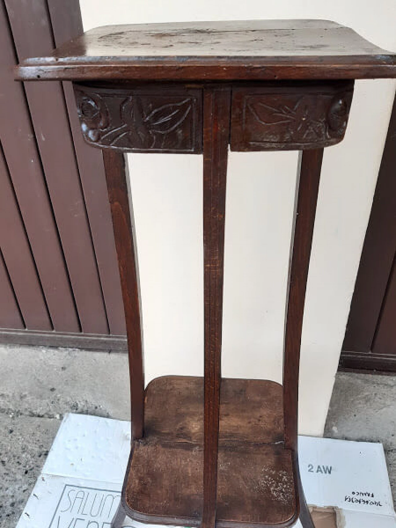 Small oak table or riser, 19th century 1256539